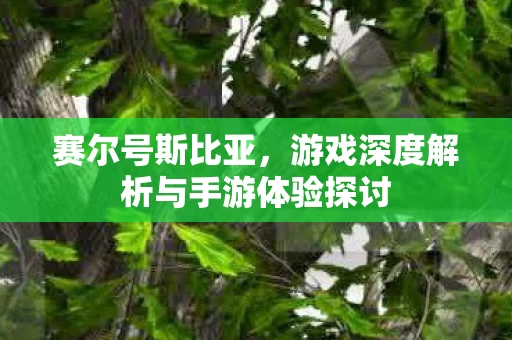 游戏深度解析与手游体验探讨图片