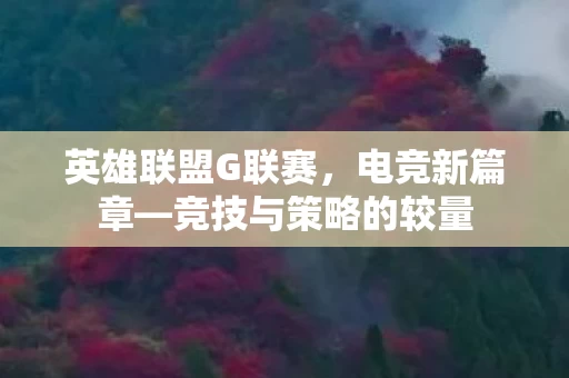 竞技与策略的较量图片