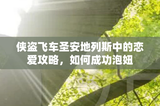 侠盗飞车圣安地列斯中的恋爱攻略图片
