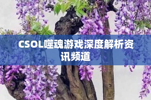 CSOL噬魂游戏深度解析资讯频道图片