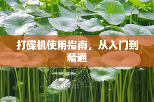 打碟机使用指南,从入门到精通 打碟机使用指南,从入门到精通