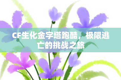 CF生化金字塔跑酷图片