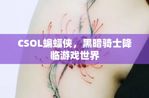 黑暗骑士降临游戏世界图片