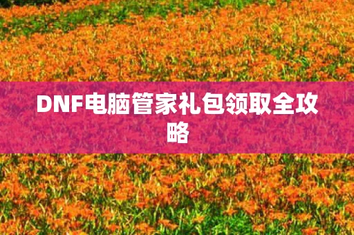 DNF电脑管家礼包领取全攻略图片