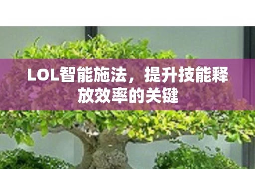 提升技能释放效率的关键图片