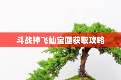 斗战神飞仙宝匣获取攻略图片