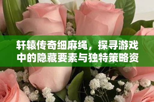 探寻游戏中的隐藏要素与独特策略资讯图片
