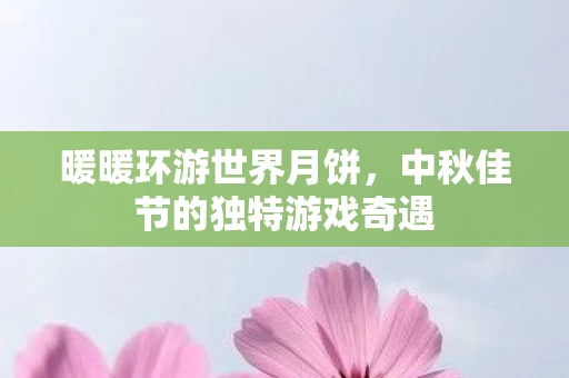中秋佳节的独特游戏奇遇图片