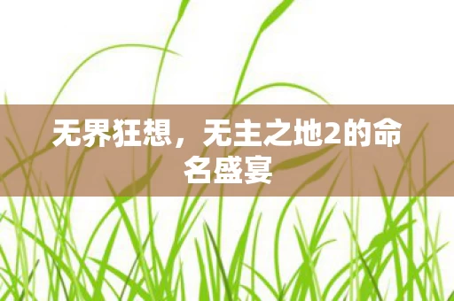 无主之地2的命名盛宴图片
