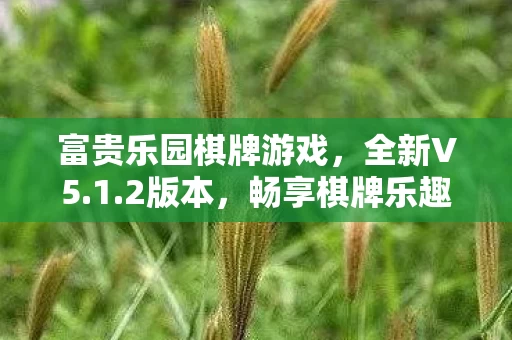 富贵乐园棋牌游戏图片