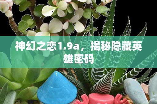 揭秘隐藏英雄密码图片