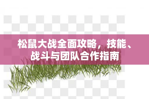 战斗与团队合作指南图片