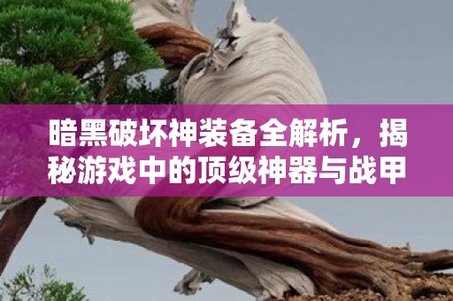 揭秘游戏中的顶级神器与战甲图片