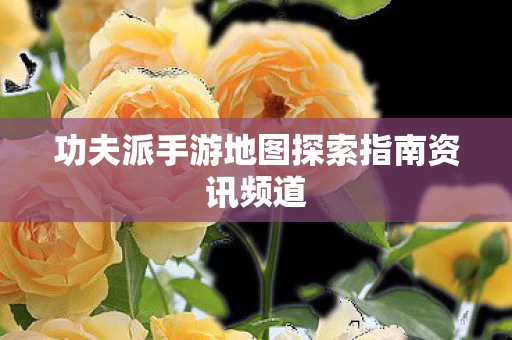 功夫派手游地图探索指南资讯频道图片