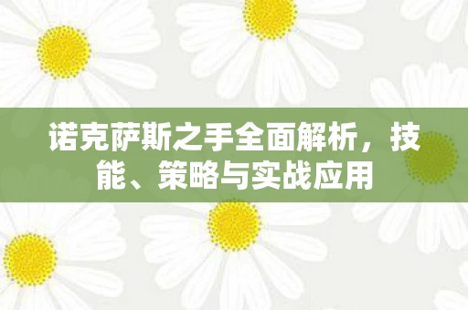 诺克萨斯之手全面解析图片