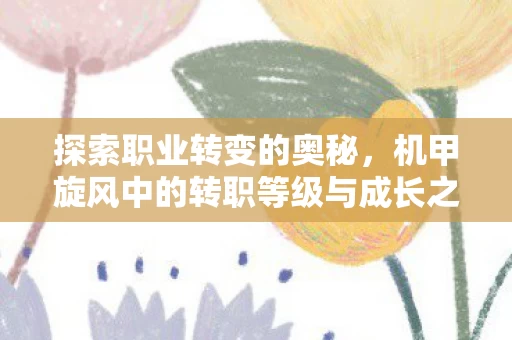 机甲旋风中的转职等级与成长之路图片