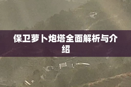 保卫萝卜炮塔全面解析与介绍图片