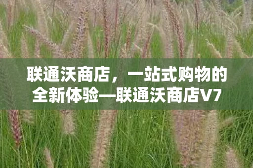 一站式购物的全新体验图片
