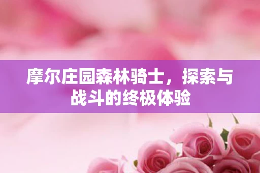 探索与战斗的终极体验图片