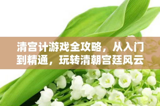 清宫计游戏全攻略图片