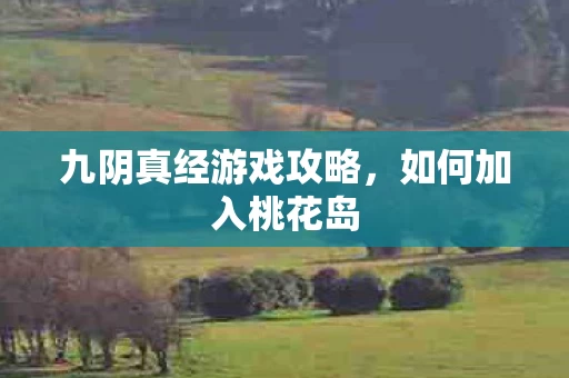 九阴真经游戏攻略图片