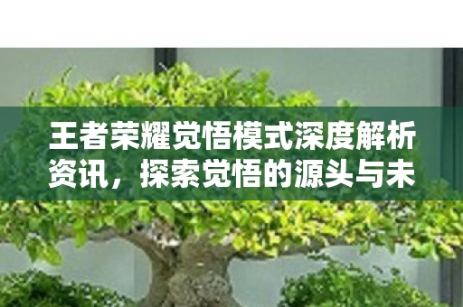 王者荣耀觉悟模式深度解析资讯图片