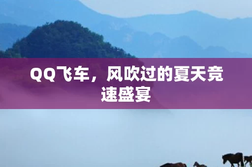 风吹过的夏天竞速盛宴图片