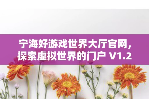 探索虚拟世界的门户 V1图片