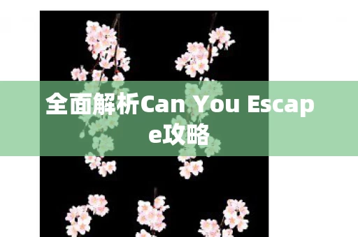全面解析Can You Escape攻略图片