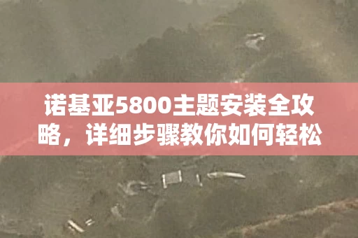 诺基亚5800主题安装全攻略图片