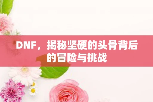 揭秘坚硬的头骨背后的冒险与挑战图片