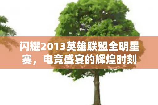闪耀2013英雄联盟全明星赛图片