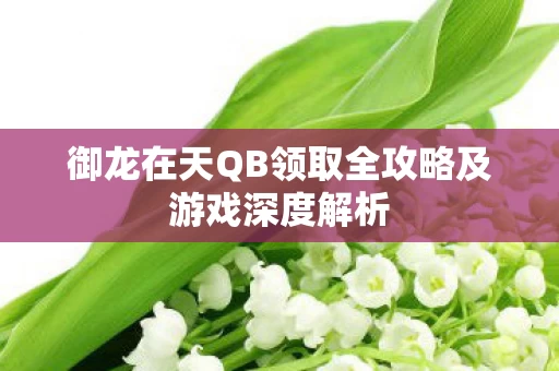 御龙在天QB领取全攻略及游戏深度解析图片