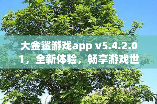 大金鲨游戏app v5图片
