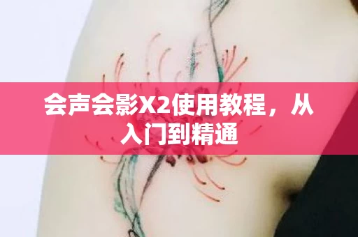 会声会影X2使用教程图片