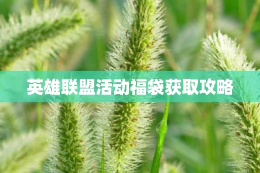 英雄联盟活动福袋获取攻略图片