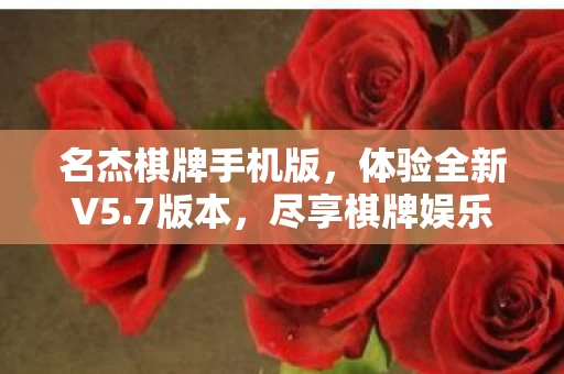 尽享棋牌娱乐的魅力图片