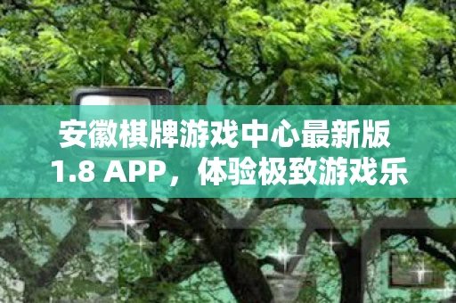 安徽棋牌游戏中心最新版 1图片