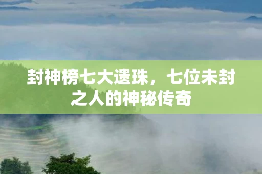 七位未封之人的神秘传奇图片