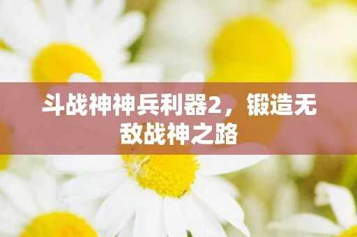 斗战神神兵利器2图片