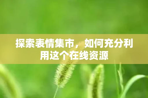 如何充分利用这个在线资源图片