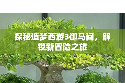 探秘造梦西游3御马间图片