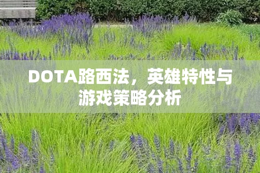 英雄特性与游戏策略分析图片