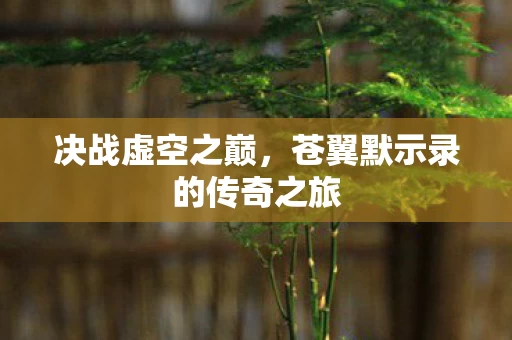 苍翼默示录的传奇之旅图片