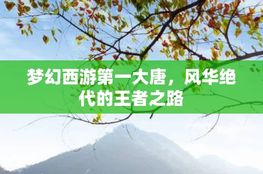 风华绝代的王者之路图片