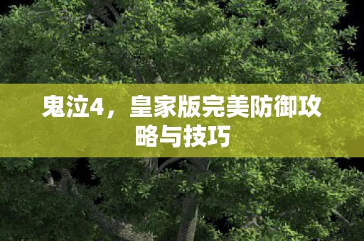 皇家版完美防御攻略与技巧图片