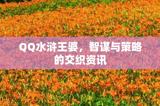 智谋与策略的交织资讯图片