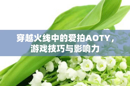 穿越火线中的爱拍AOTY图片