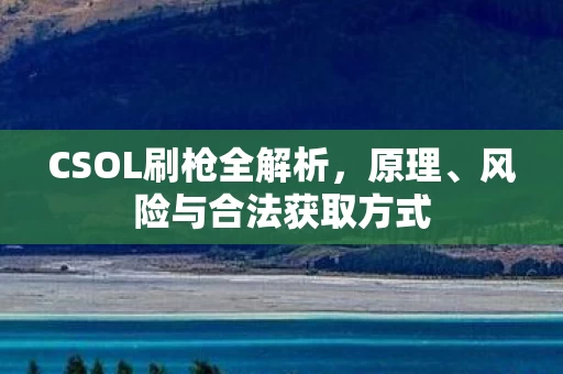 CSOL刷枪全解析图片