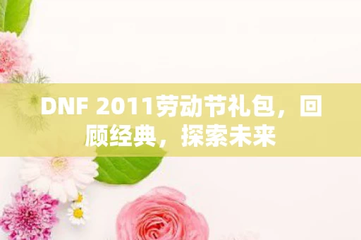DNF 2011劳动节礼包图片